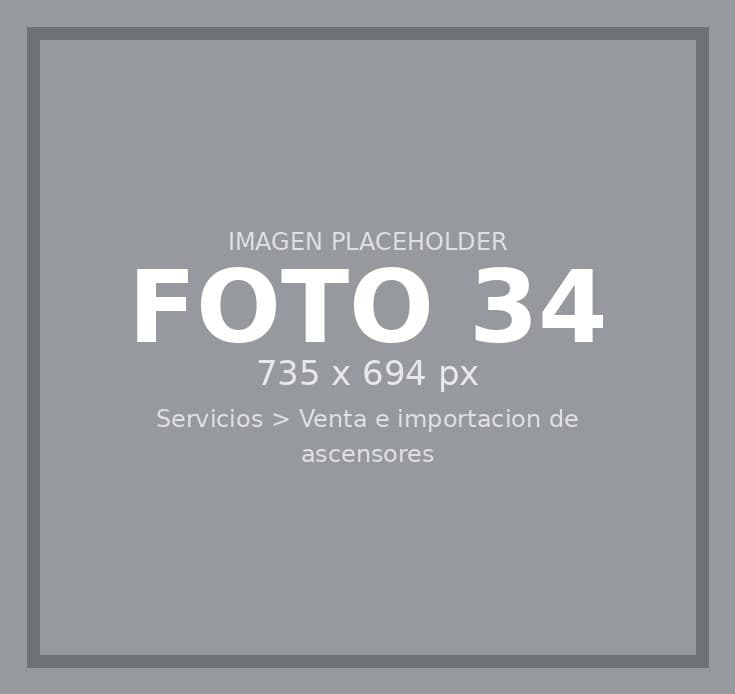 Venta e importación de ascensores