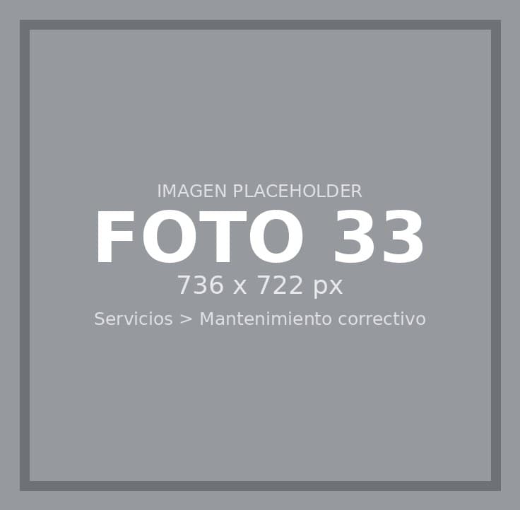 Mantenimiento correctivo